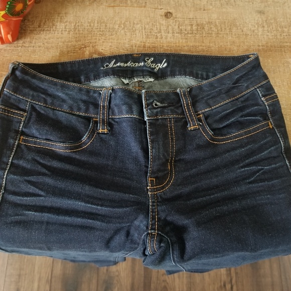 Dark Wash AE Jegging - Picture 2 of 5